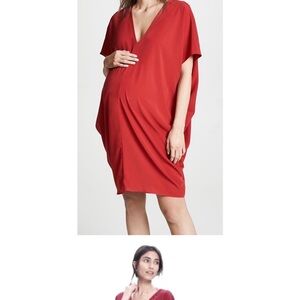 Hatch Scarlet Midi Dress